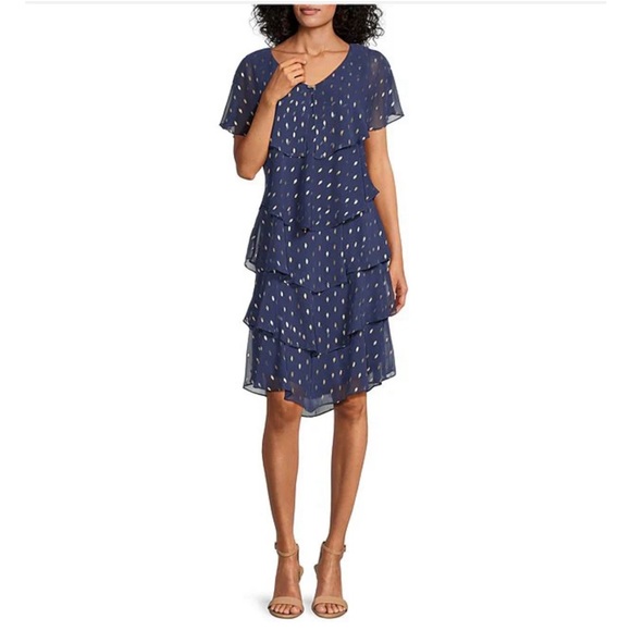 Like new ruffled dress - Picture 1 of 9